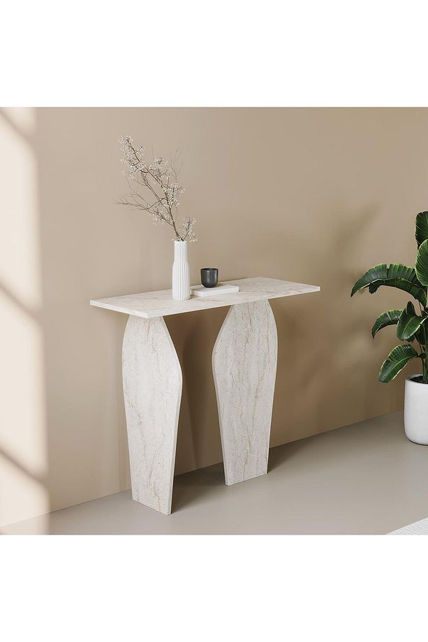 Arya Dresuar Traverten Desen - 100 cm Çalışma Masası - 3