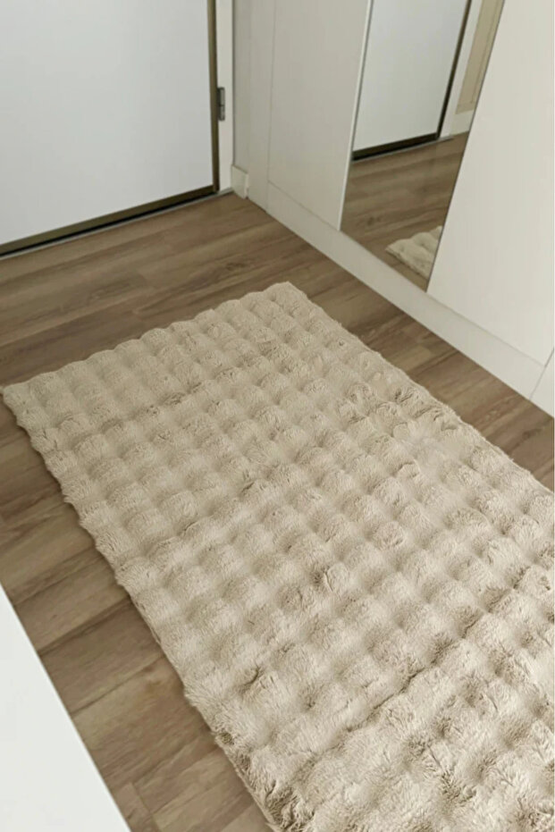 Molecule Vizon Kabartmalı Peluş Post Tüy Hav vermez Halı - 4