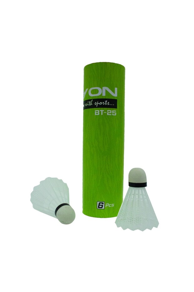 Badminton Ball (Plastic) 6 Pcs - 1