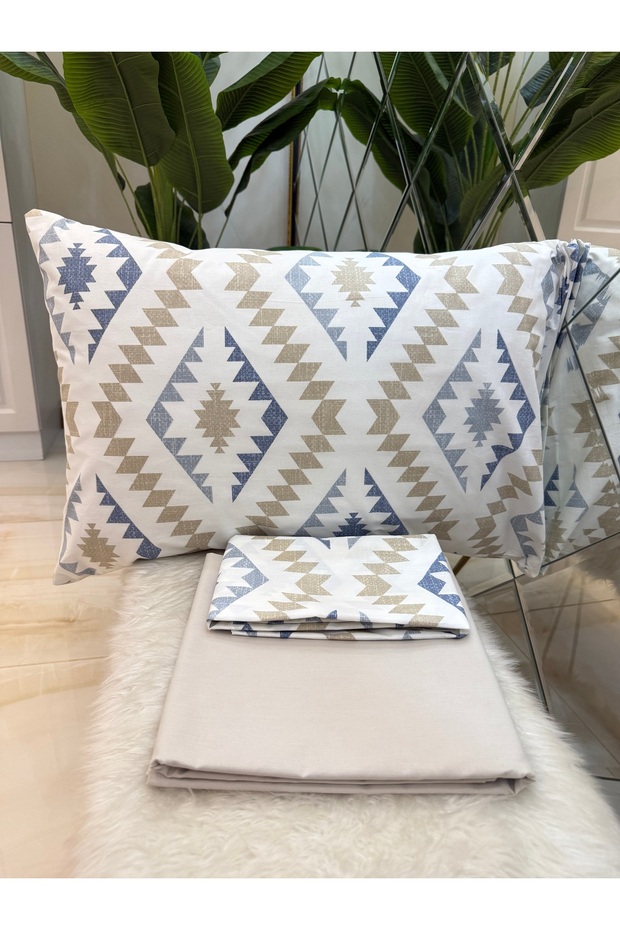 Double Sheet Pillow Set 100% Cotton