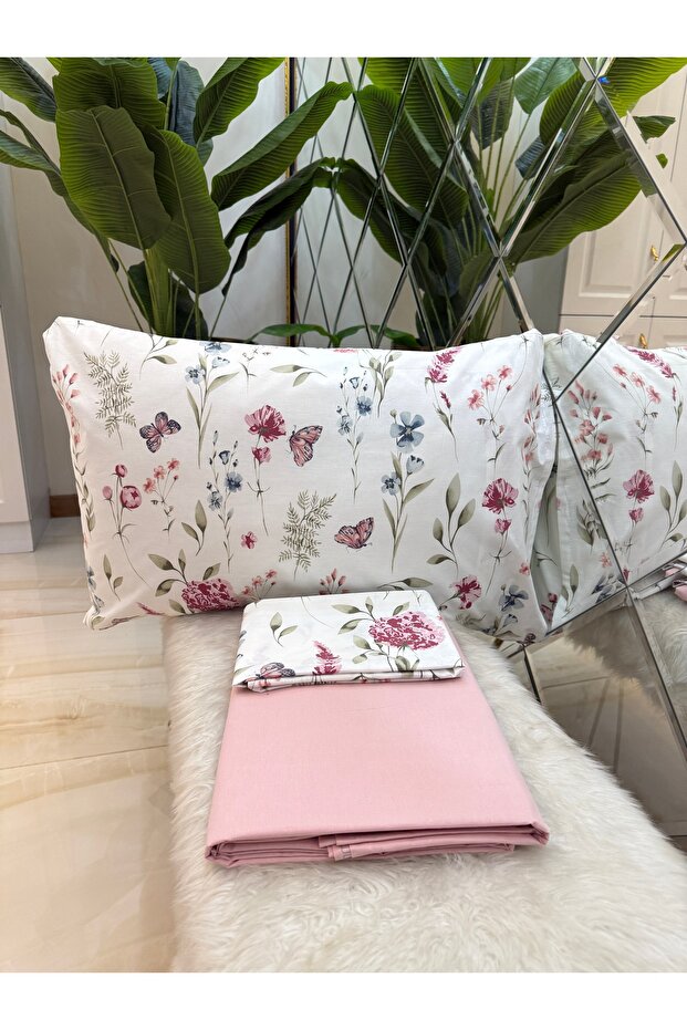 Double Sheet Pillow Set 100% Cotton