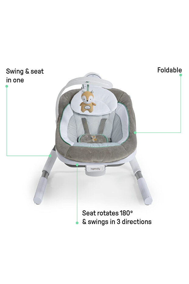 - AnyWay Sway™ Dual-Function Portable Swing - 6