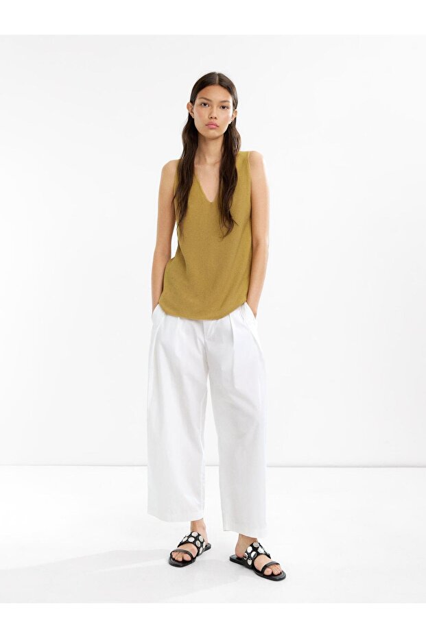 V Yaka Örme Üst - 2