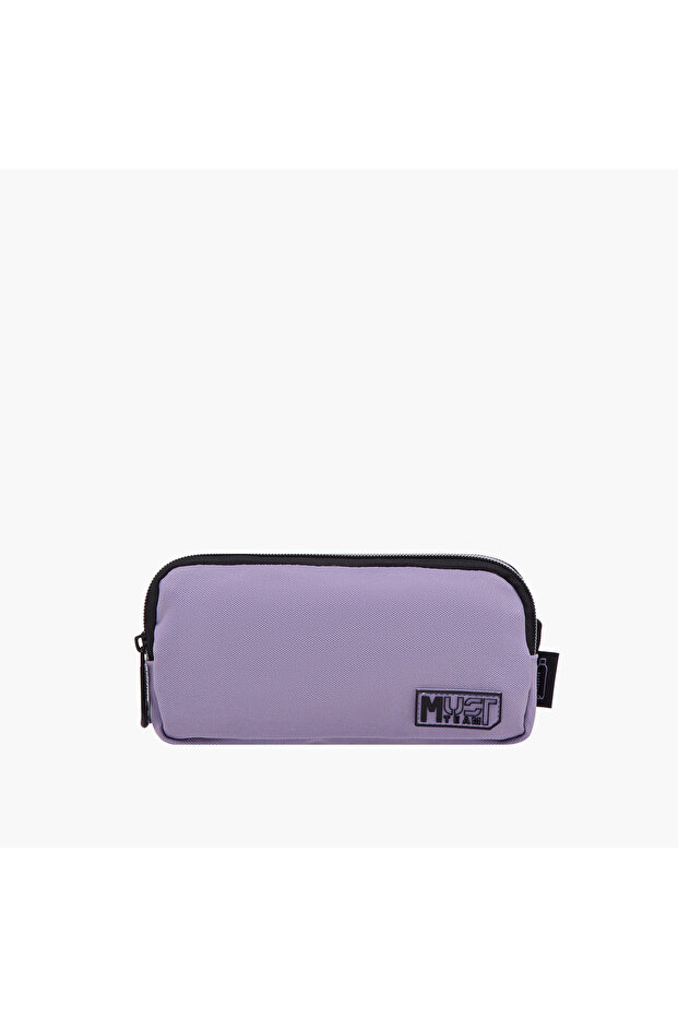 حافظة أقلام صلبة مع إغلاق بسحاب - 1