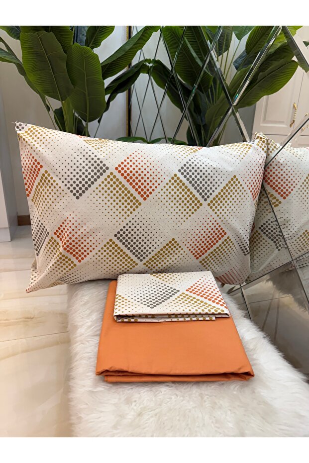 Double Sheet Pillow Set 100% Cotton