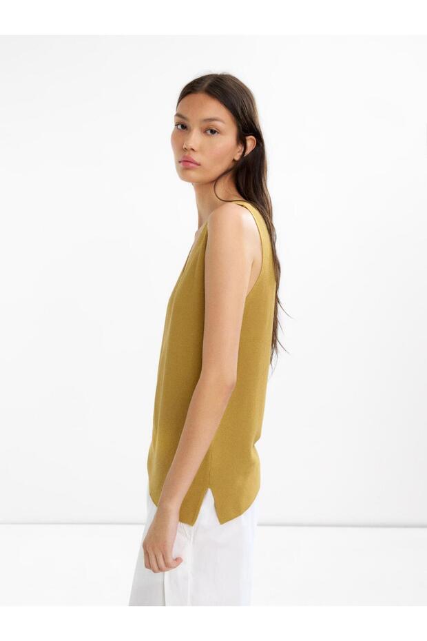 V Yaka Örme Üst - 3