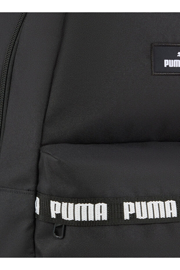 Solid School Backpack with Adjustable Straps and Zip Closure - W 32 x H 44 x D 15 cm - 5