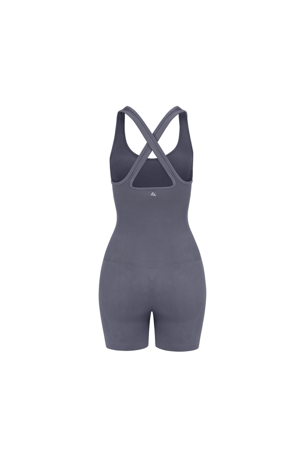 Füme Push Up Şort Tulum - 3