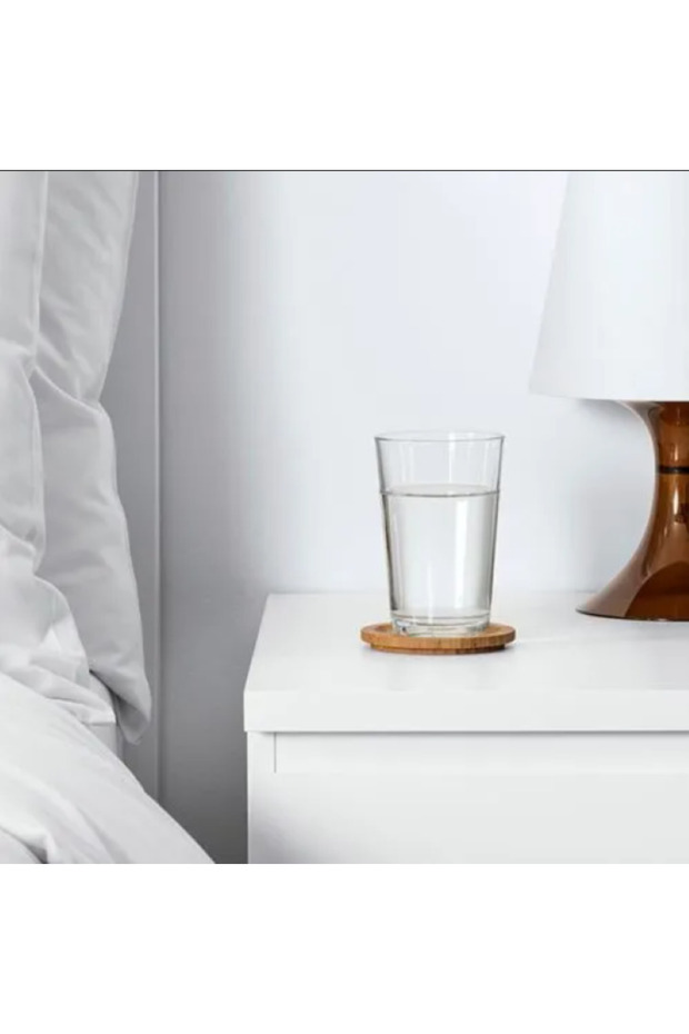 bardak altlığı, bambu, 9 cm, 2 adet - 1