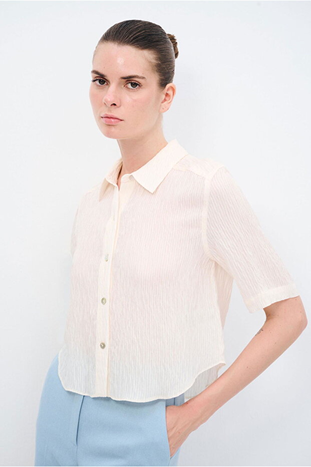 Kısa Kollu Gömlek - 1
