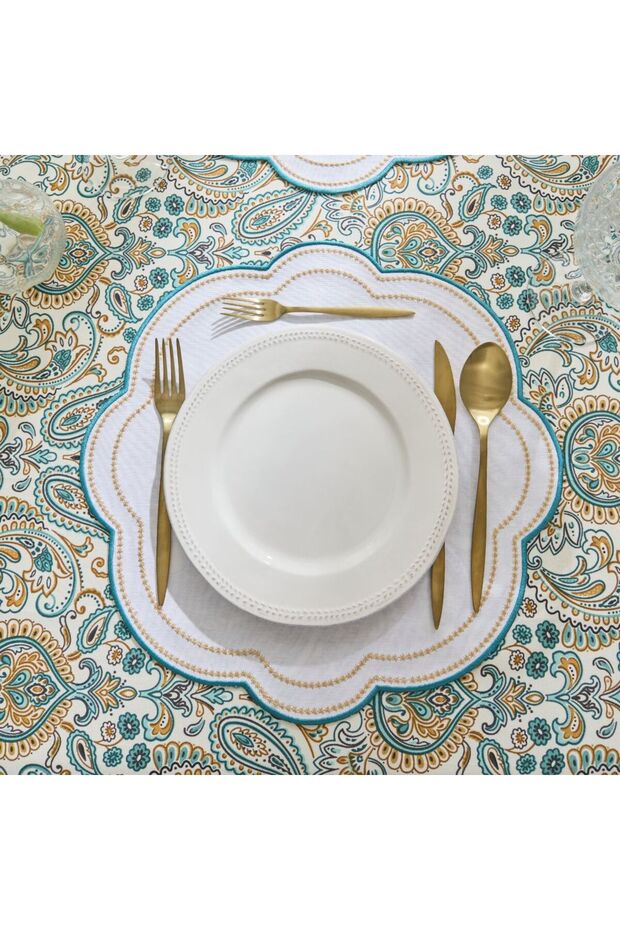 Damask American Service 2 Pieces