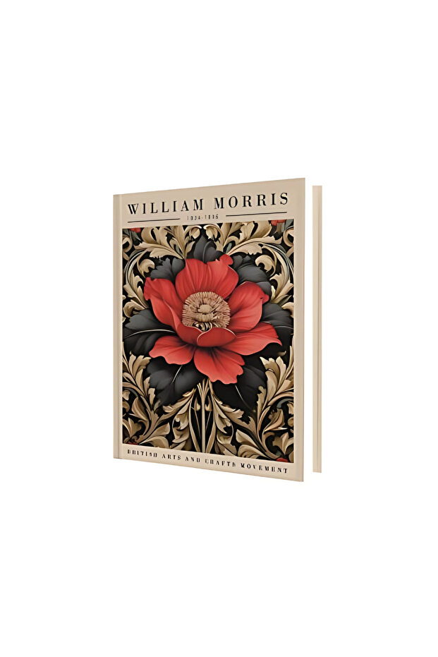 William Morris Flower Defter Seti 3 Defter - 3