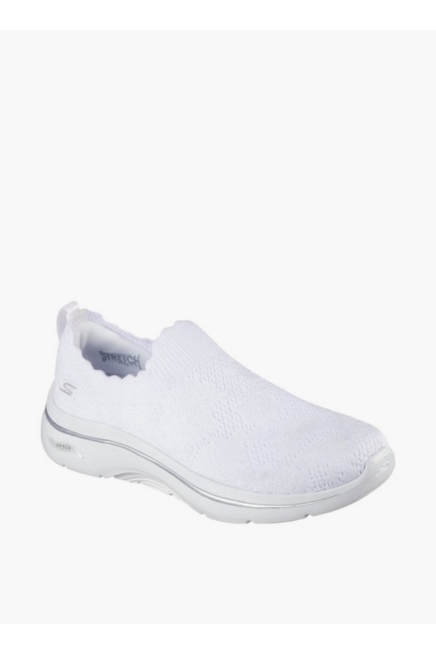 Women's GO WALK ARCH FIT 2.0 Slip-On Sports Shoes - 125329-WHT