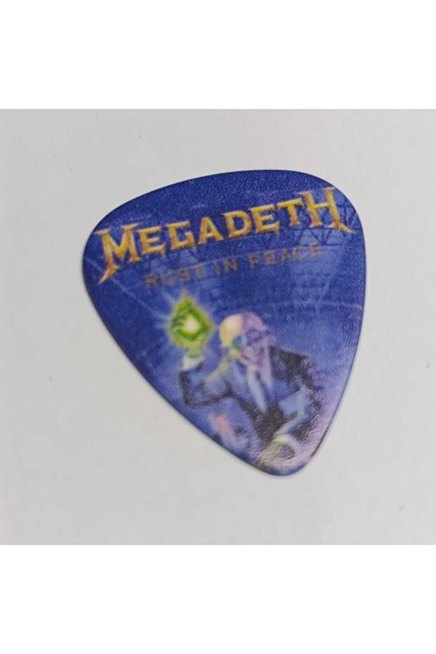 MEGADETH BASKILI GİTAR PENA PİCK