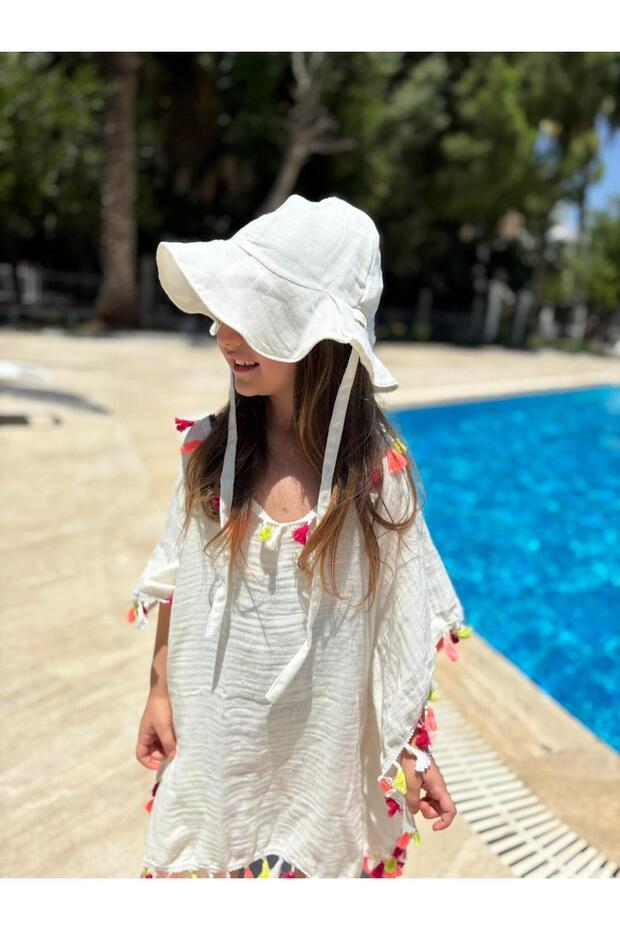 قبعة موسلين صيفية - 3