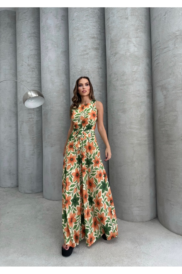 بذلة بتصميم حزام إسباني منقوش - 3