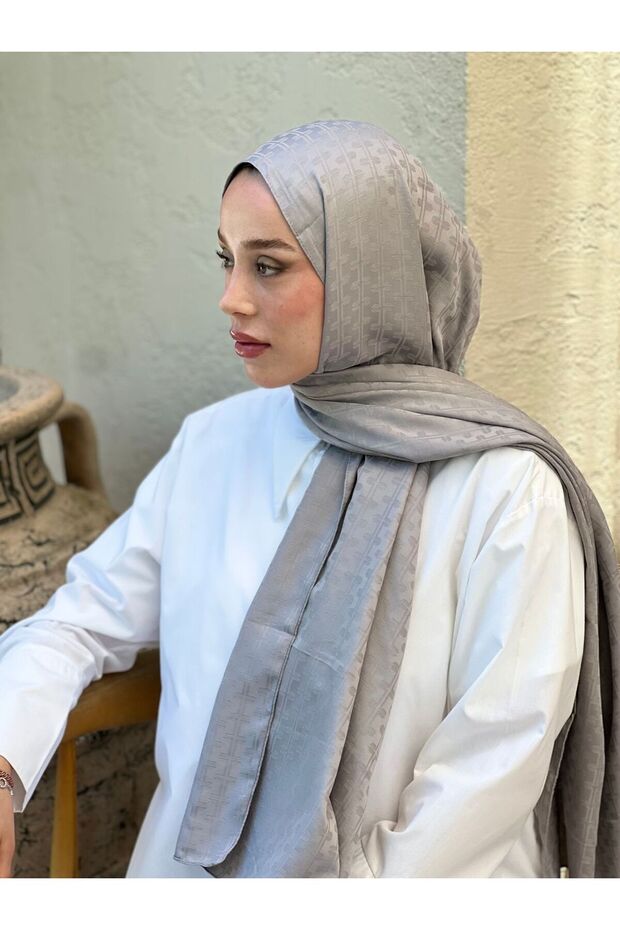 شال نمط ميلوسيا من سلسلة جاكار حريري