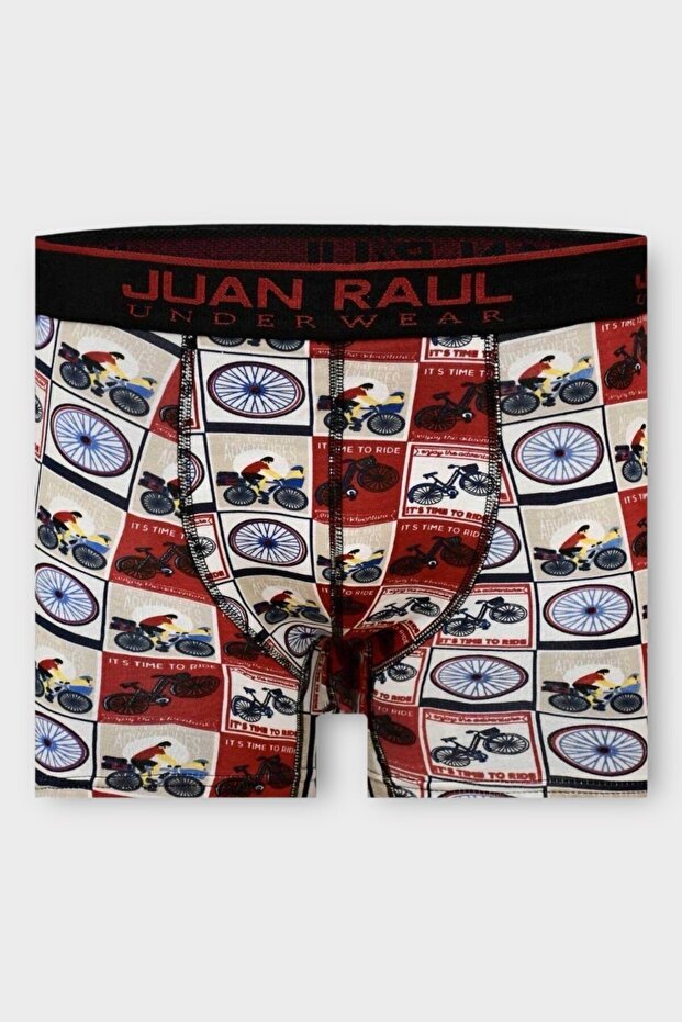 حان الوقت للركوب - بوكسر منقوش على شكل دراجة - DB255 - 1