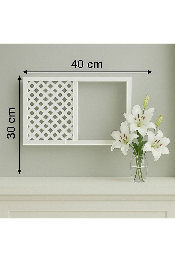 Dekoratif Duvara Asılabilir Sigorta Ve Modem-wifi Saklama Kutusu 30x40 Cm Derinlik 11 - 2