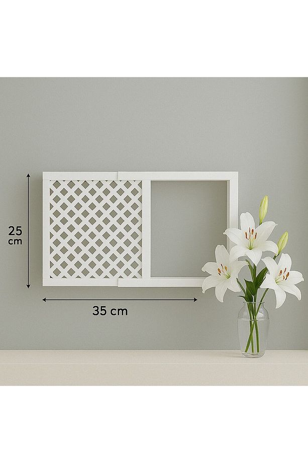 Dekoratif Duvara Asılabilir Sigorta Ve Modem-wifi Saklama Kutusu 25x35 Cm Derinlik 11 Cm - 2