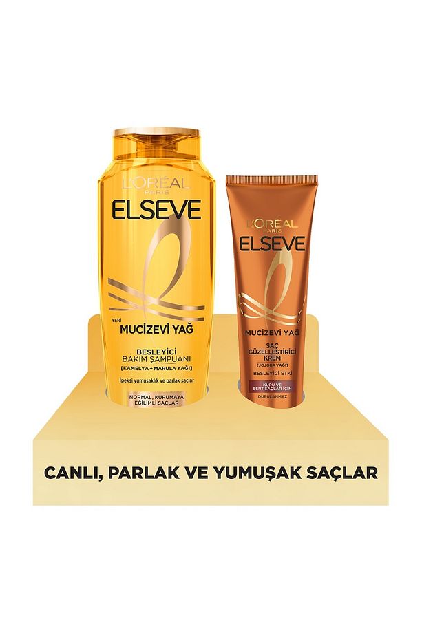 Mucizevi Yağ Şampuan 400 Ml + Krem 150 Ml - 1