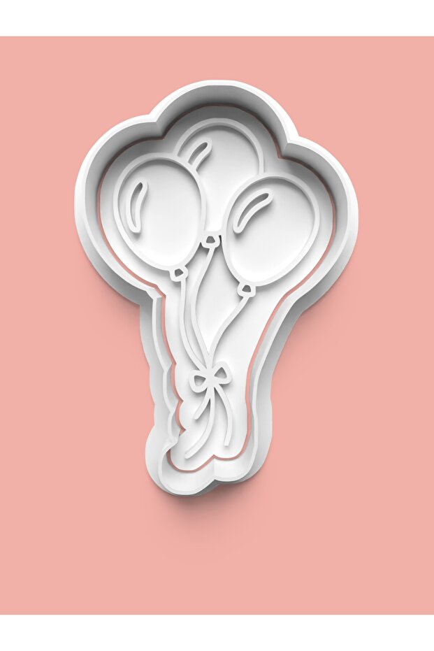 Flying Balloons Cookie Mold and Sugar Dough Mold