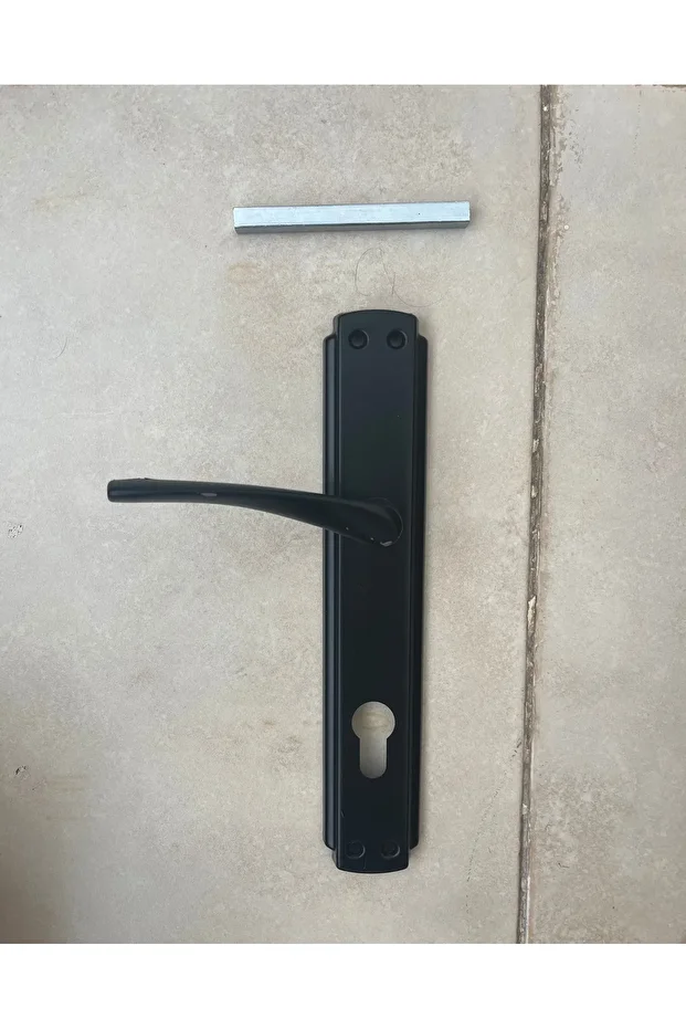 Bravo Yale Siyah Çelik Kapı Kolu Sol Yön - 1