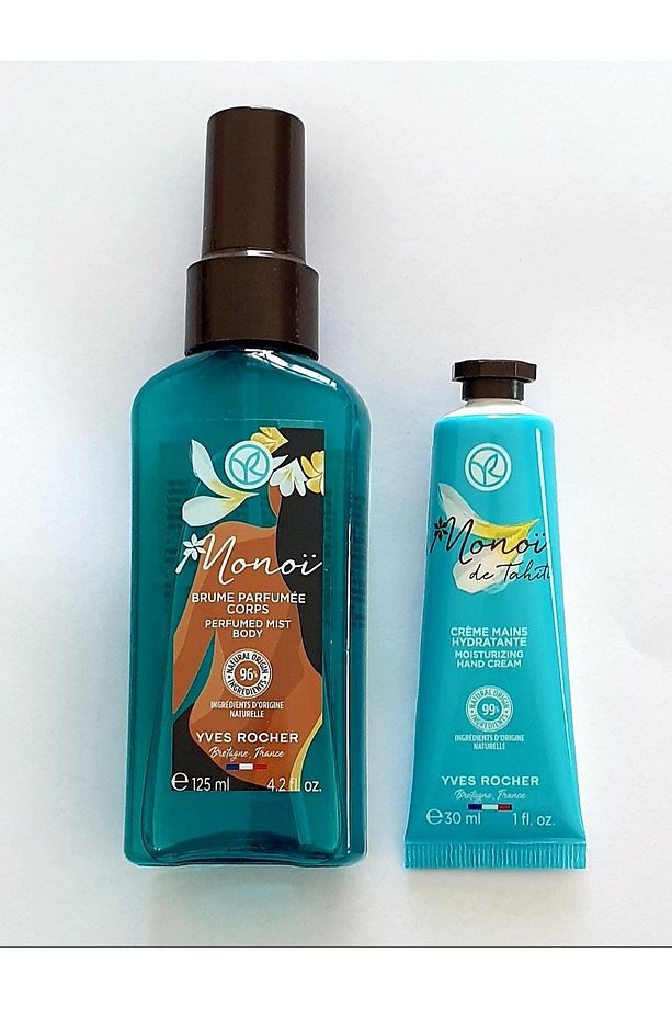 Monoi Parfümlü Vücut Spreyi - 125 ml + Monoi El Kremi 30 Ml - 1