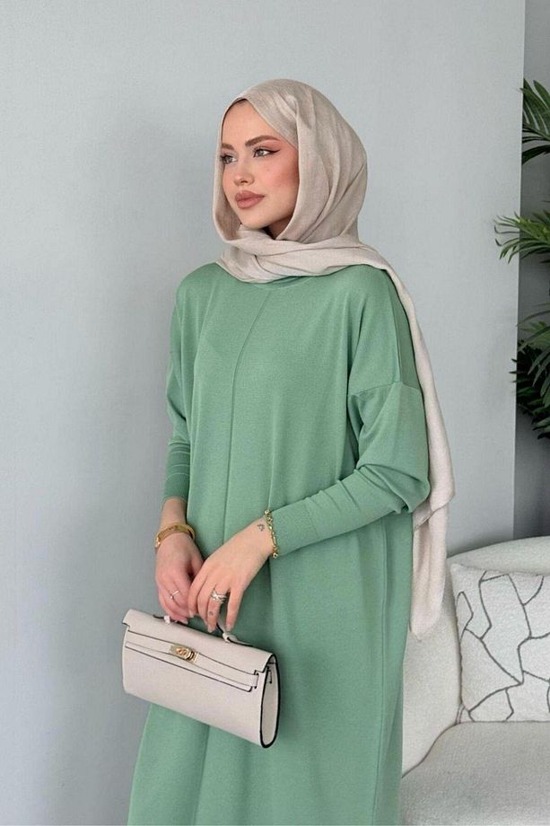 Merserize Melek Elbise Mint - 3