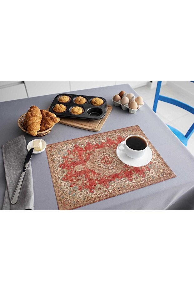 Nostalgic Patterned Rectangular Supla - 1