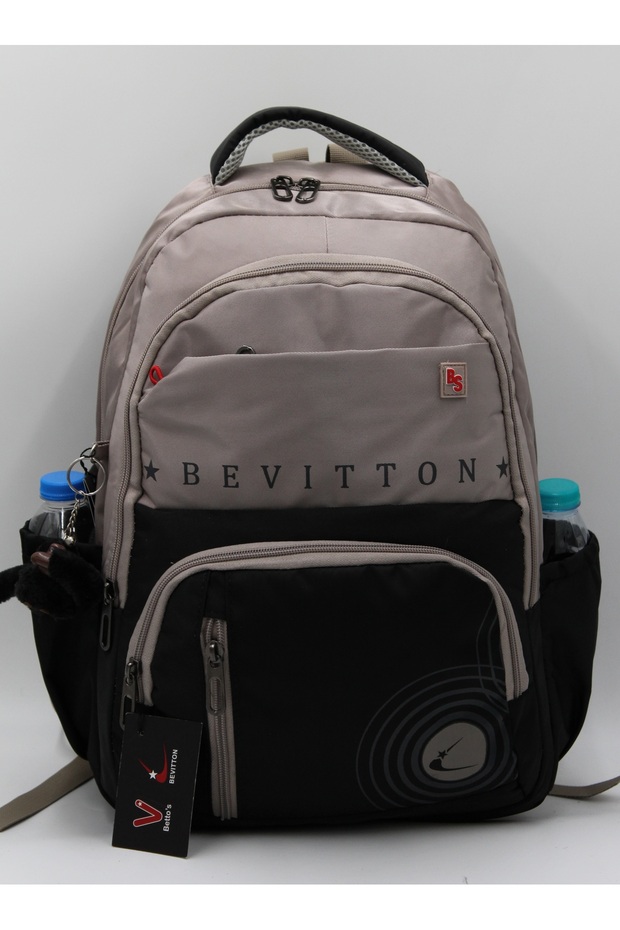 حقيبة ظهر مدرسية مقاومة للماء من الساتان 34400 صغيرة - 2