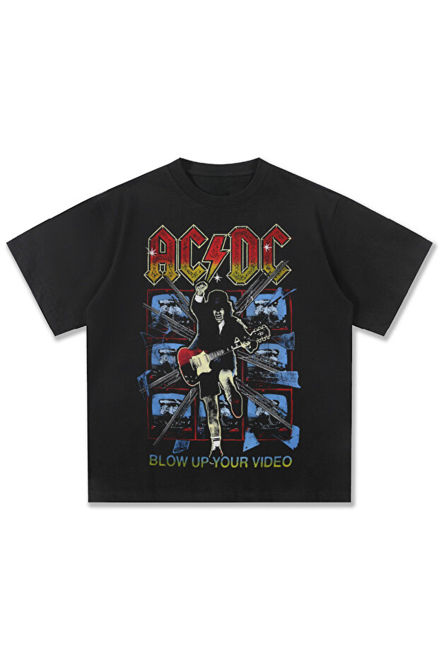 ACDC Bant Baskı Moda - 1