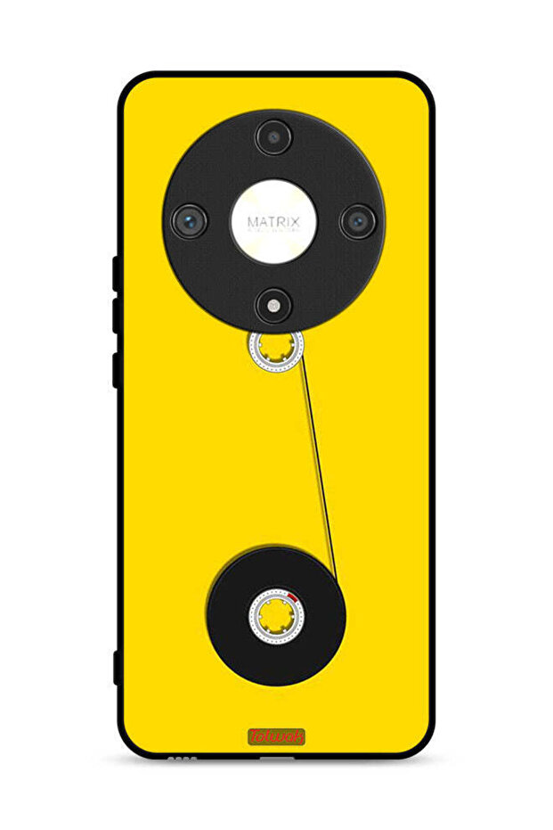 غطاء حماية لهاتف Honor X9b 5G بتصميم عجلة كاسيت
