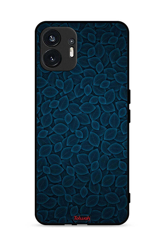 Nothing Phone (2) 5G Protective Case Cover Digital Art Leaves Pattern