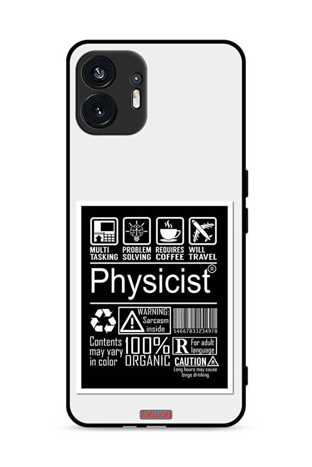 Nothing Phone (2) 5G Protective Case Cover Physicist Sticker