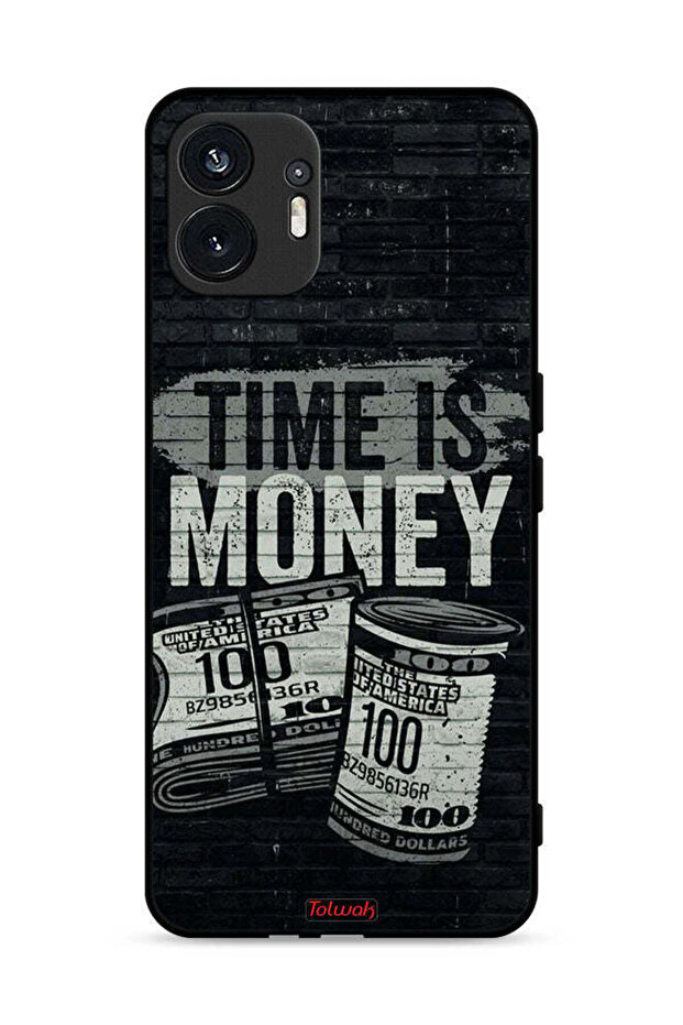 غطاء حماية لهاتف Nothing Phone (2) 5G الوقت هو المال