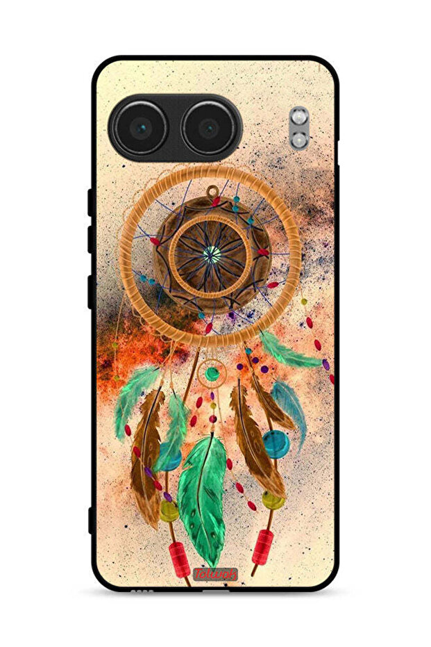 غطاء حماية لهاتف OnePlus Nord 4 5G بتصميم ماندالا ريش معلق