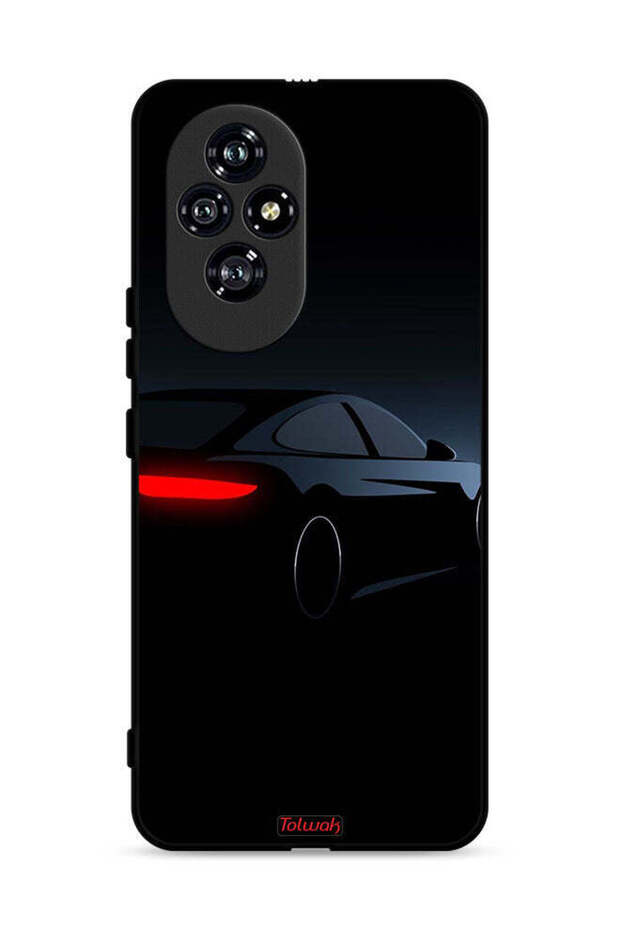 غطاء حماية لهاتف Honor 200 5G - سيارة داكنة