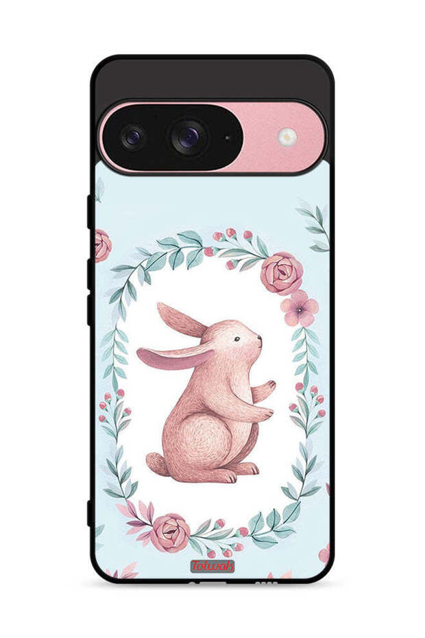 غطاء حماية لجهاز Google Pixel 9 على شكل أرنب