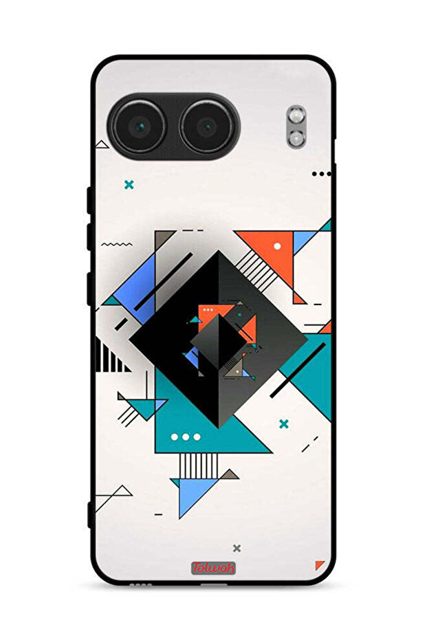OnePlus Nord 4 5G Protective Case Cover Square And Triangle Shapes Abstract Pattern