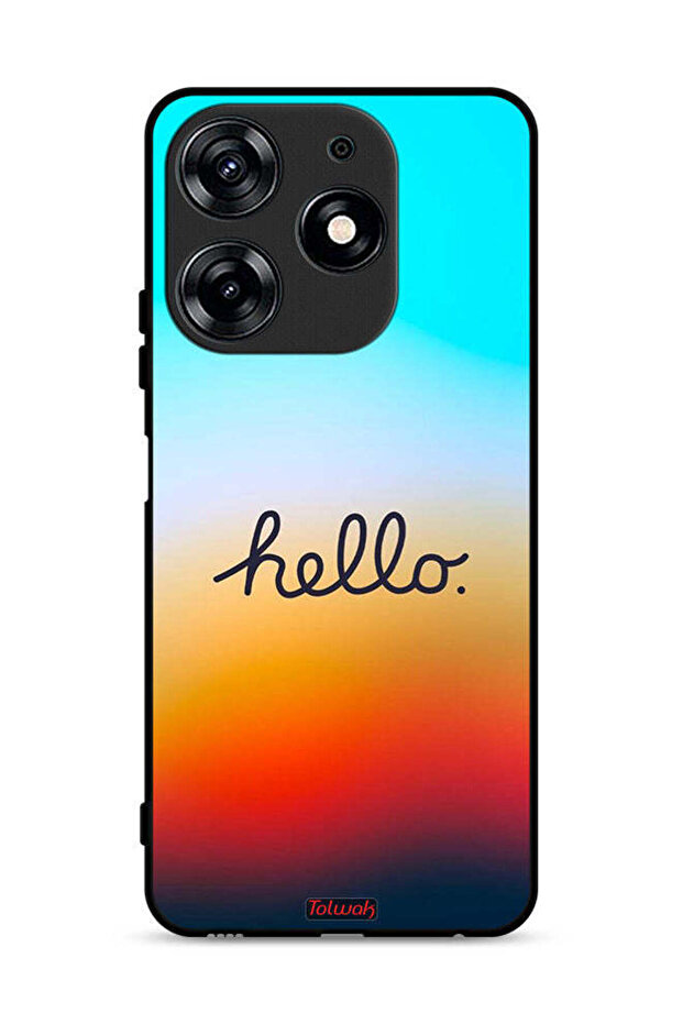 غطاء حماية لهاتف Tecno Spark 10 Pro 4G Hello