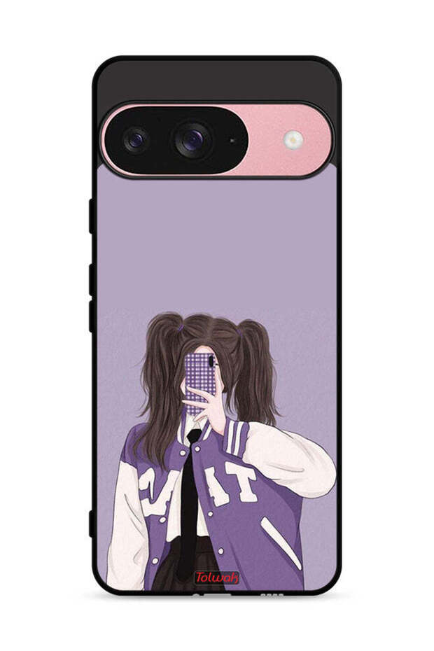 غطاء حماية لهاتف Google Pixel 9 لالتقاط صور سيلفي