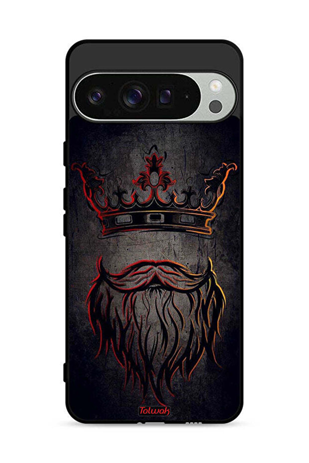 غطاء حماية لهاتف Google Pixel 9 Pro بتصميم ملكي