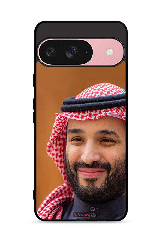 غطاء حماية لجهاز جوجل بيكسل 9 محمد بن سلمان