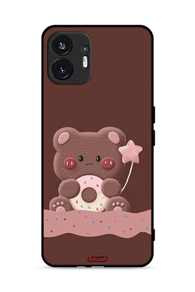 Nothing Phone (2) 5G Protective Case Cover Donut Bear