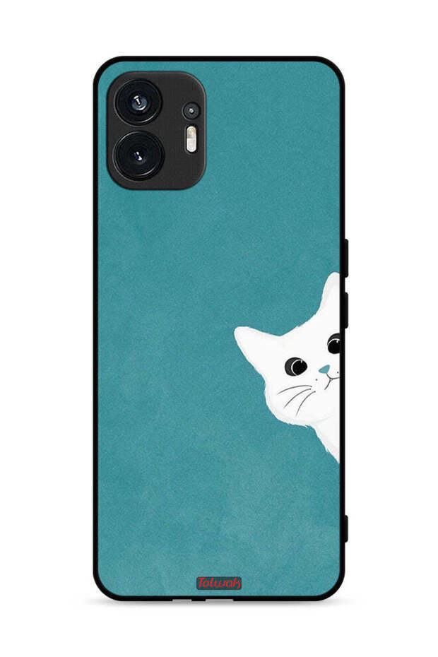 Nothing Phone (2) 5G Protective Case Cover Cat Appearing