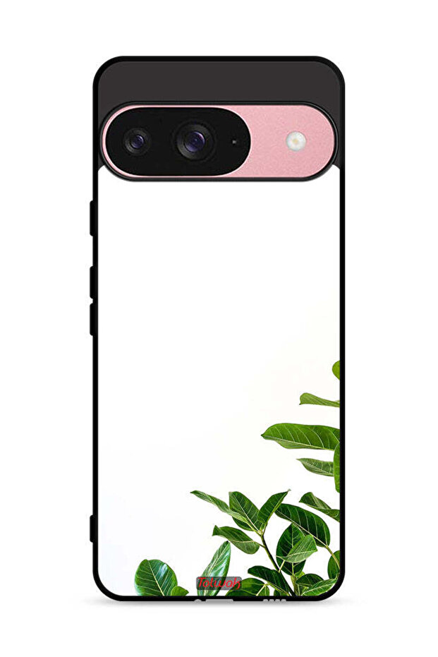غطاء حماية لجهاز Google Pixel 9، مطبوع عليه صورة أوراق جوش كالابريس