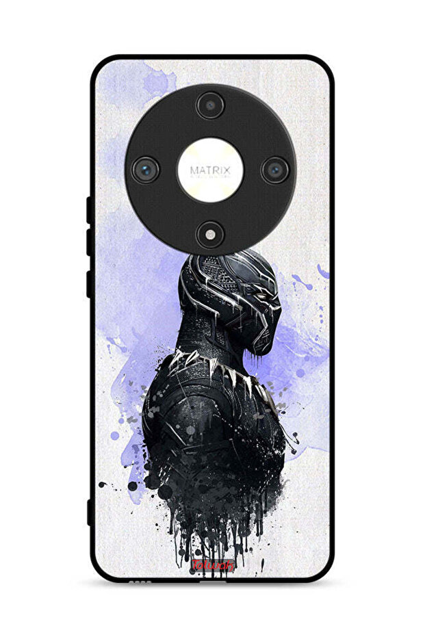 غطاء حماية لهاتف Honor X9b 5G بتصميم النمر الأسود