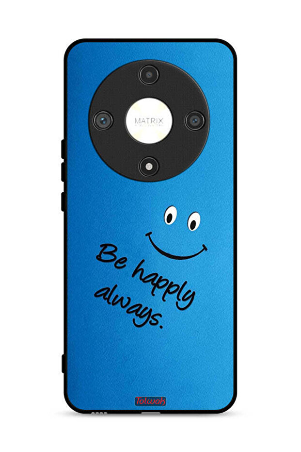غطاء حماية لهاتف Honor X9b 5G كن سعيدًا دائمًا