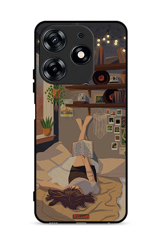 Tecno Spark 10 Pro 4G Protective Case Cover Studying Art